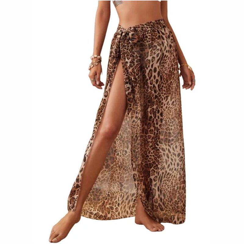 RAINBOW MODA - Pareo salida de baño amarrar Mujer Falda Larga