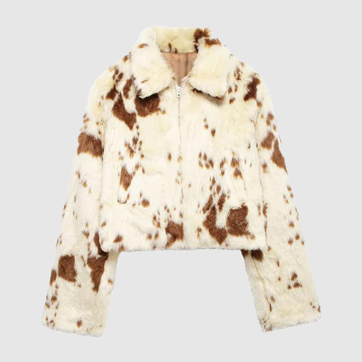 VANN - Chaqueta Animal Print Para Mujer