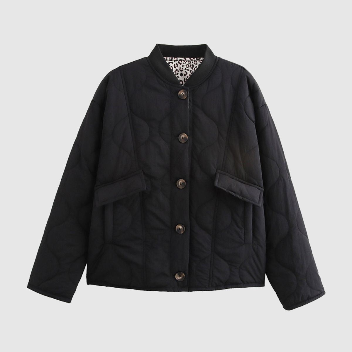 VANN - Cazadora Animal Print Para Mujer