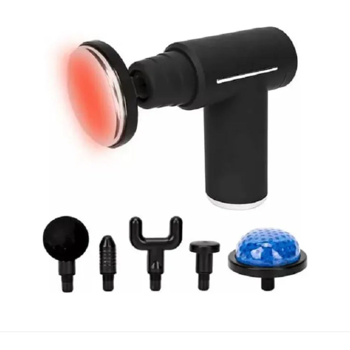 GENERICO - Pistola Masajeador Fascial Gun Con Frío Y Calor Deporte Spa