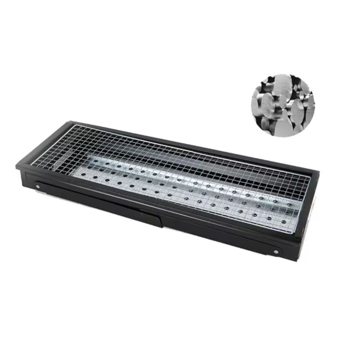 TRIPLE CLEAN - Parrillera Asador Portátil Plegable BBQ