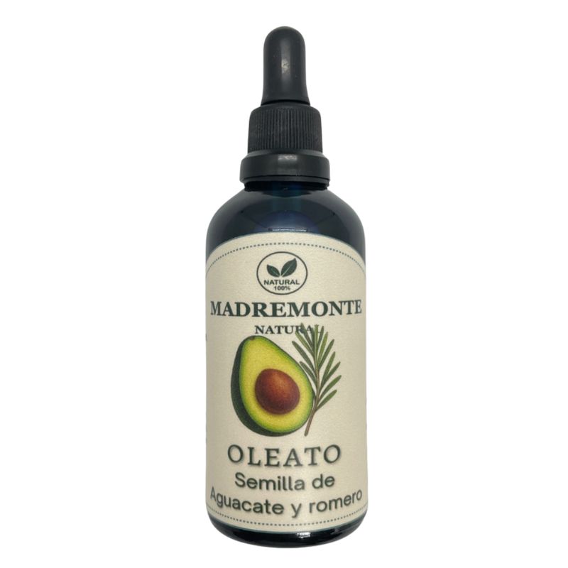 GENERICO - Aceite Oleato Natural de Aguacate y Romero - 100 Ml