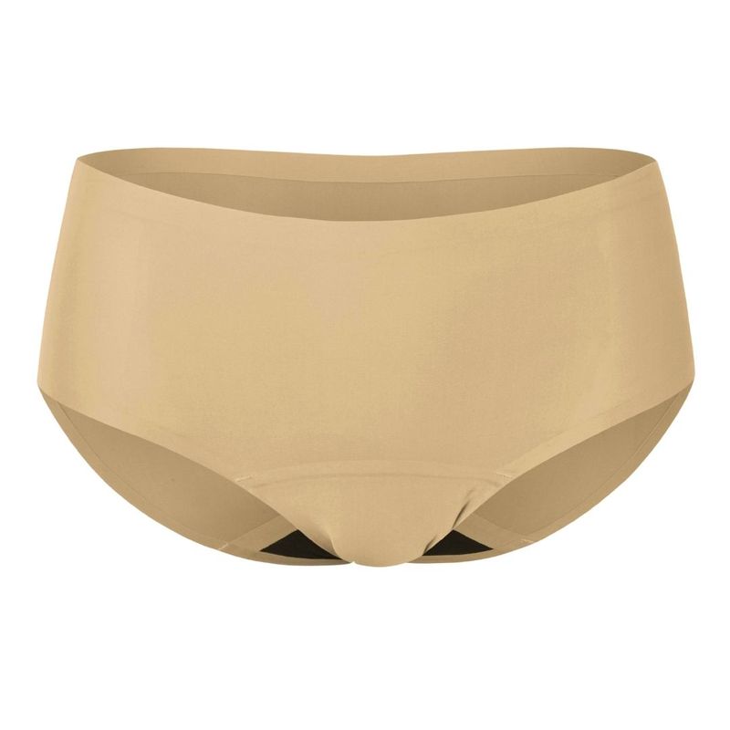 GENERICO - Calzón absorbente para flujo medio - Beige