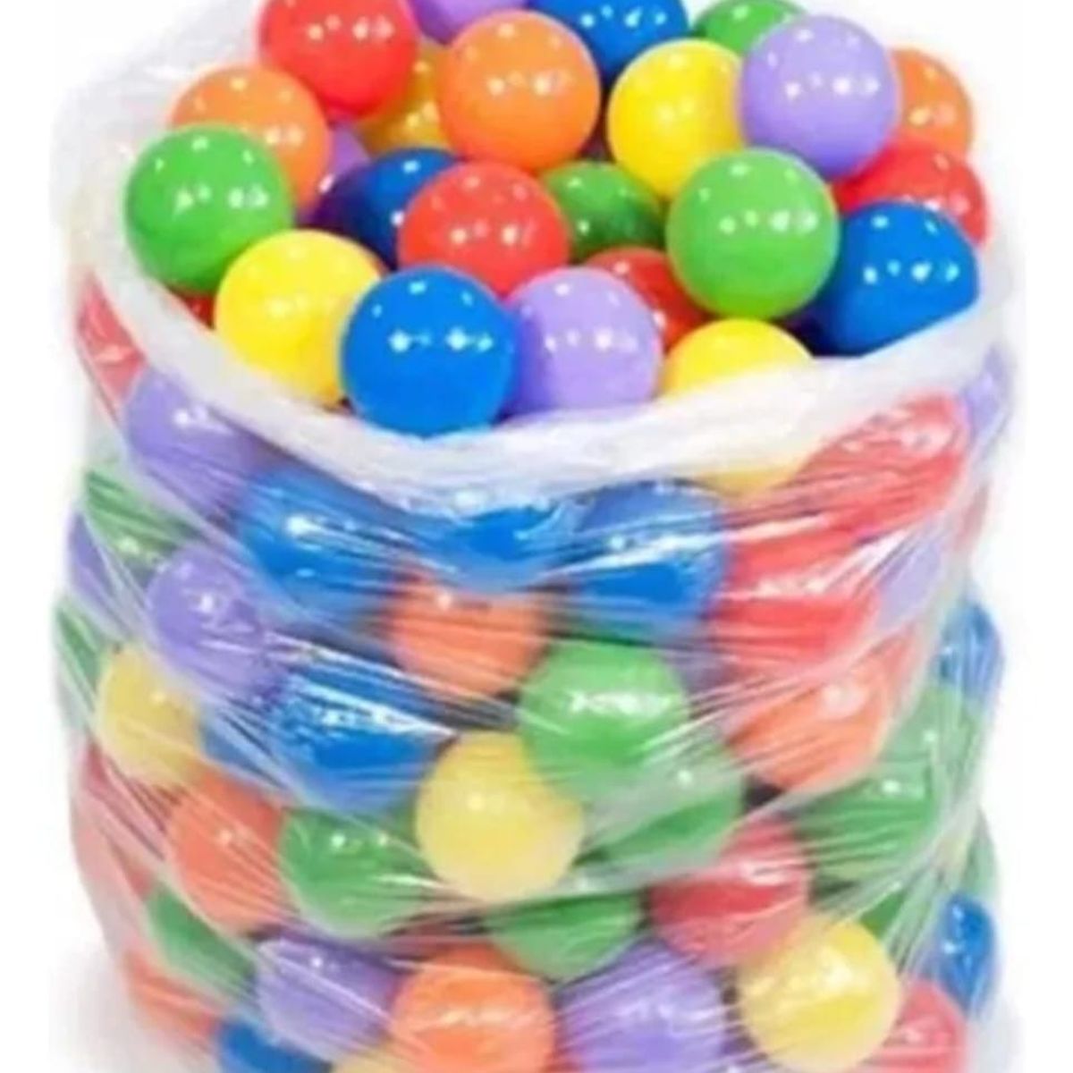 GENERICO - Pelotas De Plástico Para Piscina 100 Unidades Multicolor
