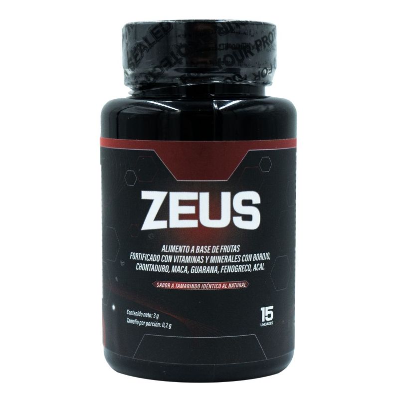 UNMERCO - Suplemento Zeus Vitalidad + Potencia con Maca y Guaraná
