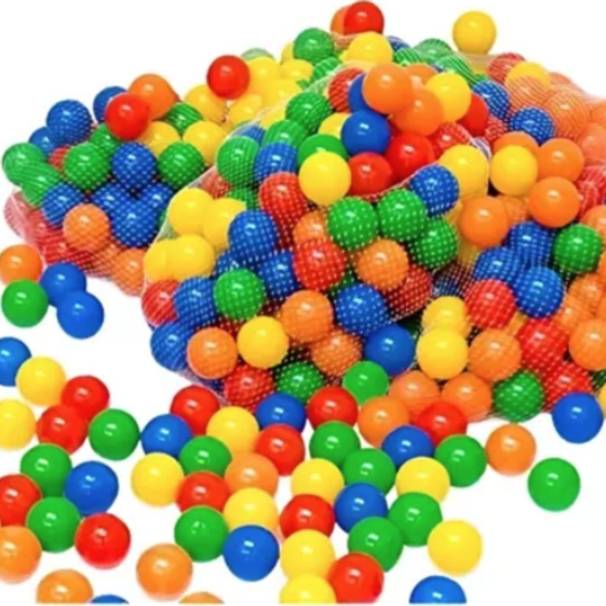 GENERICO - Bulto de 500 Pelotas para Piscina  Multicolor