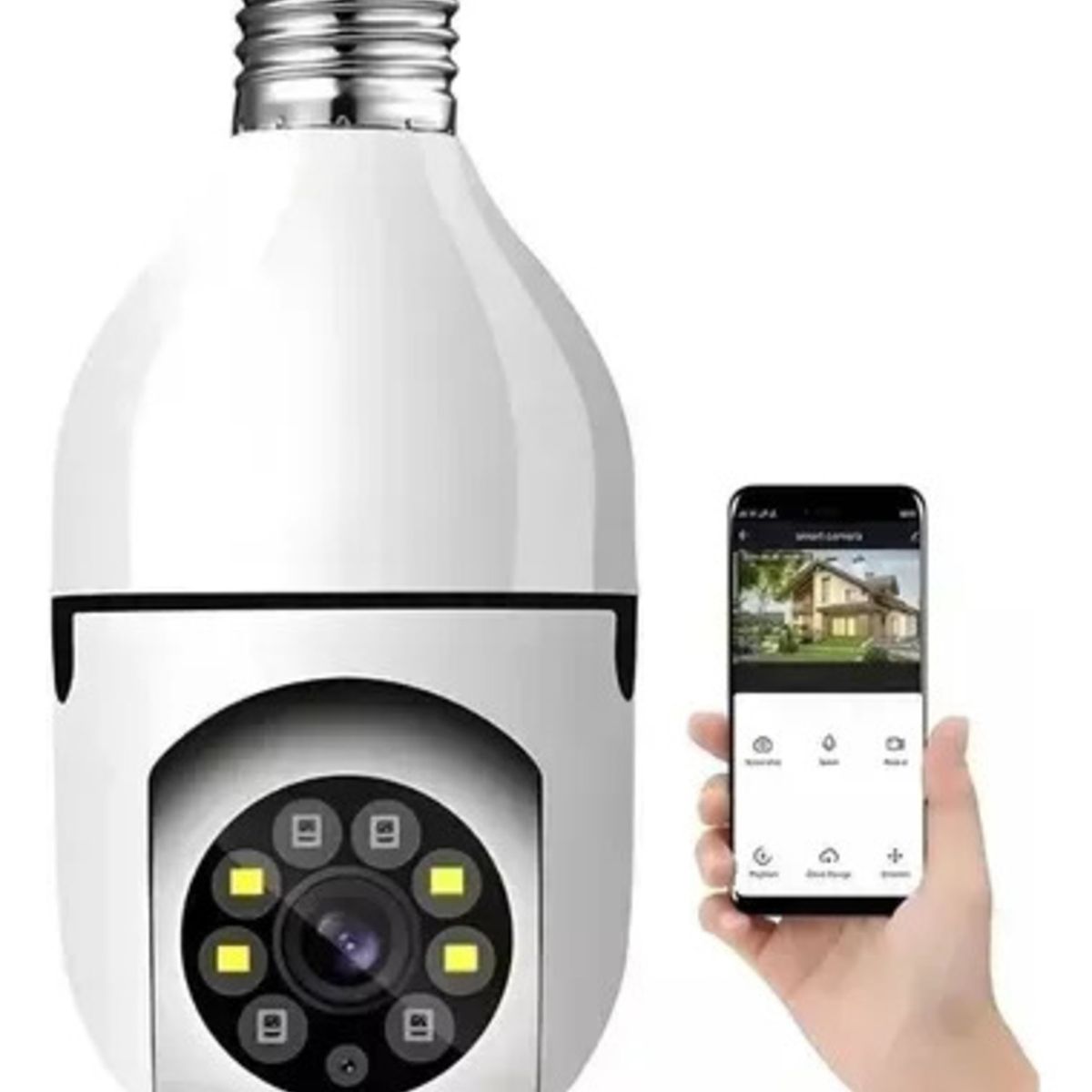 GENERICO - Cámara De Seguridad Smart Camera V380 Con Resolución 2mp Visión Nocturna