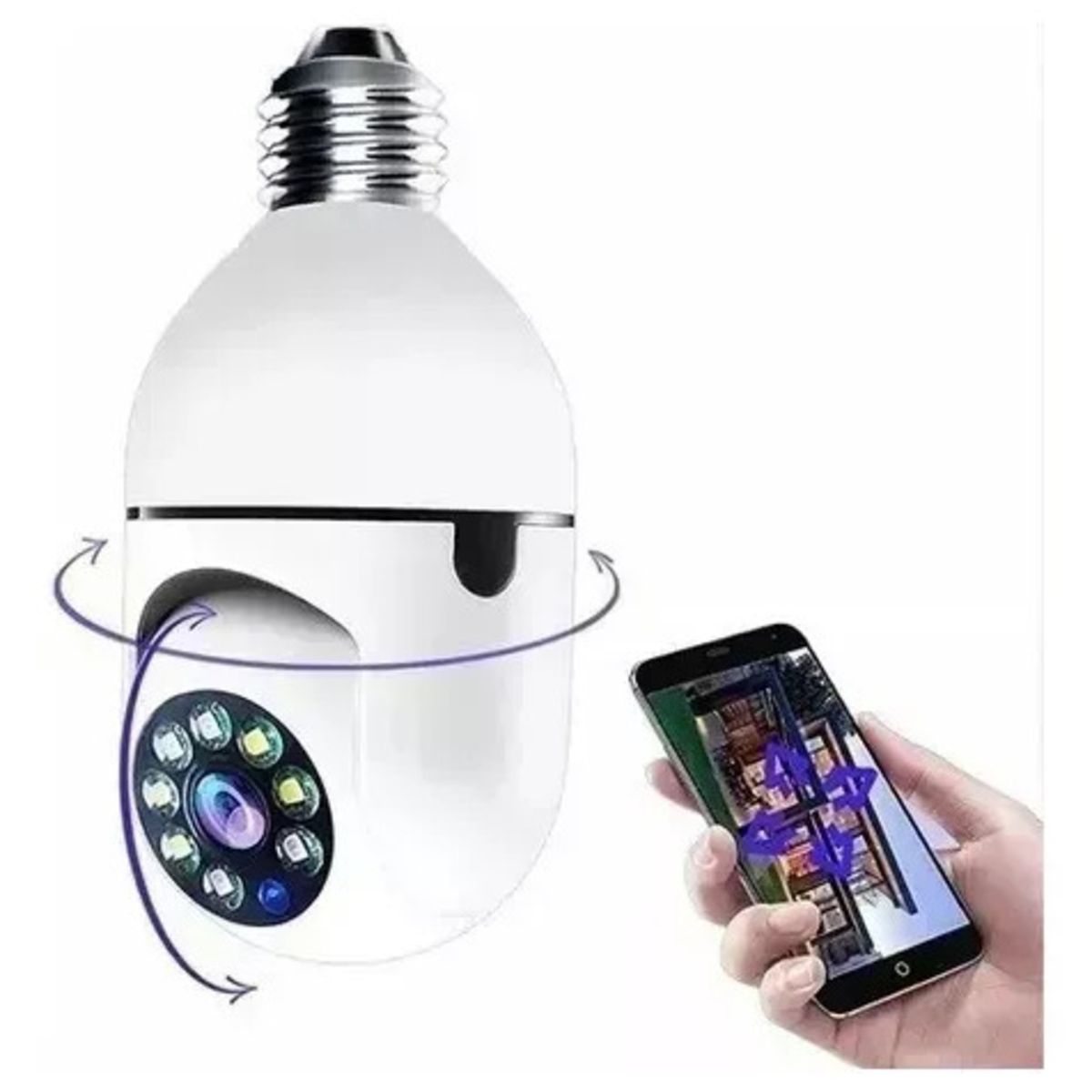 GENERICO - Cámara De Seguridad Smart Camera V380 Con Resolución 2mp Visión Nocturna