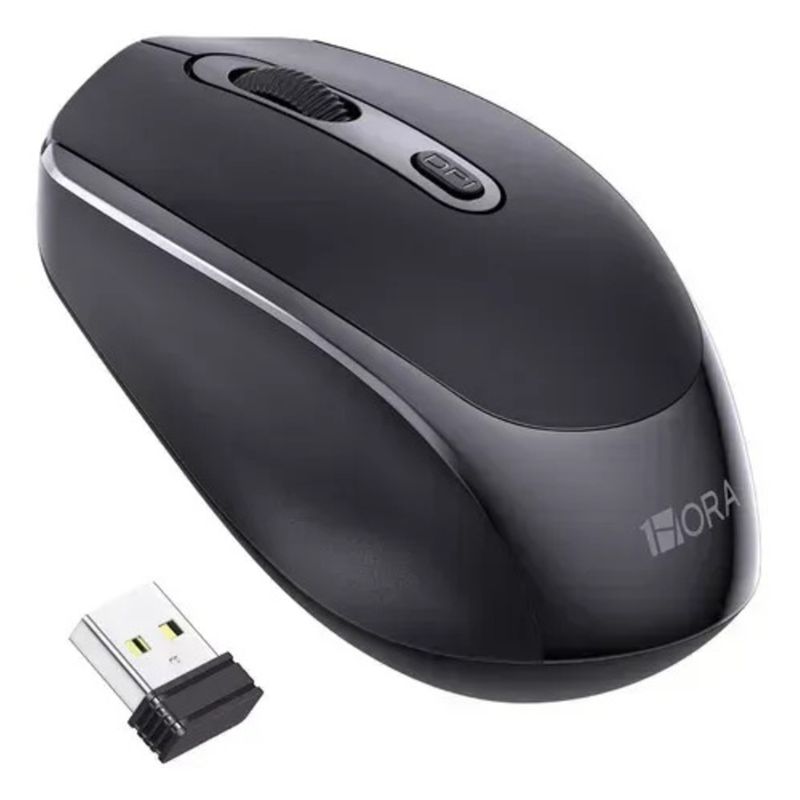 GENERICO - Ratón Inalámbrico Mouse Silencioso Portátil 24g