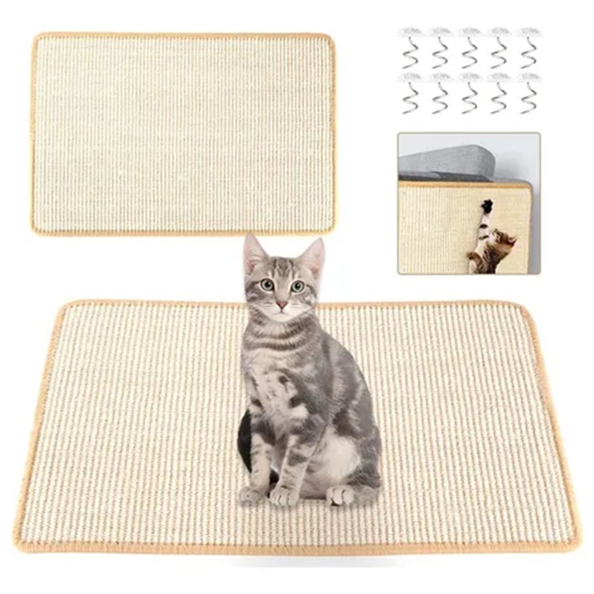 GENERICO - Alfombra Rascadora Para Gato