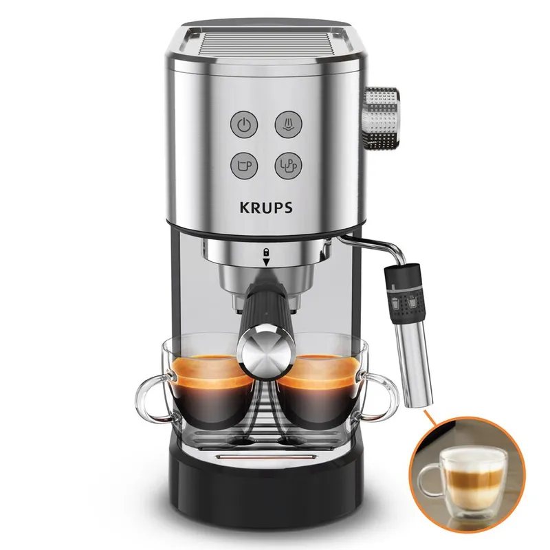 KRUPS - Cafetera Espresso KRUPS Divine Inox