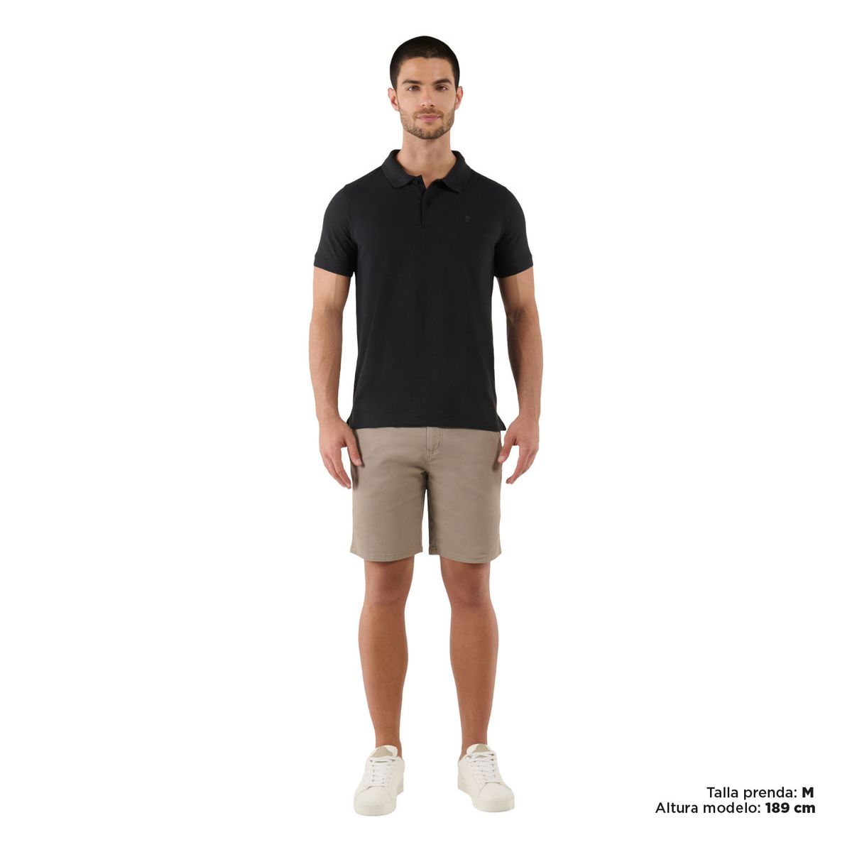 TOTTO - Camiseta Polo Negra Hombre Spencer