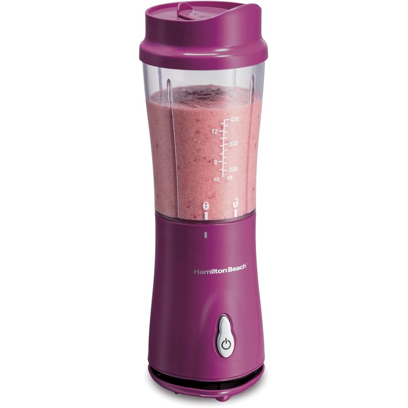 HAMILTON BEACH - Batidora Portátil Hamilton Beach 14 Oz BPA libre Modelo 51131