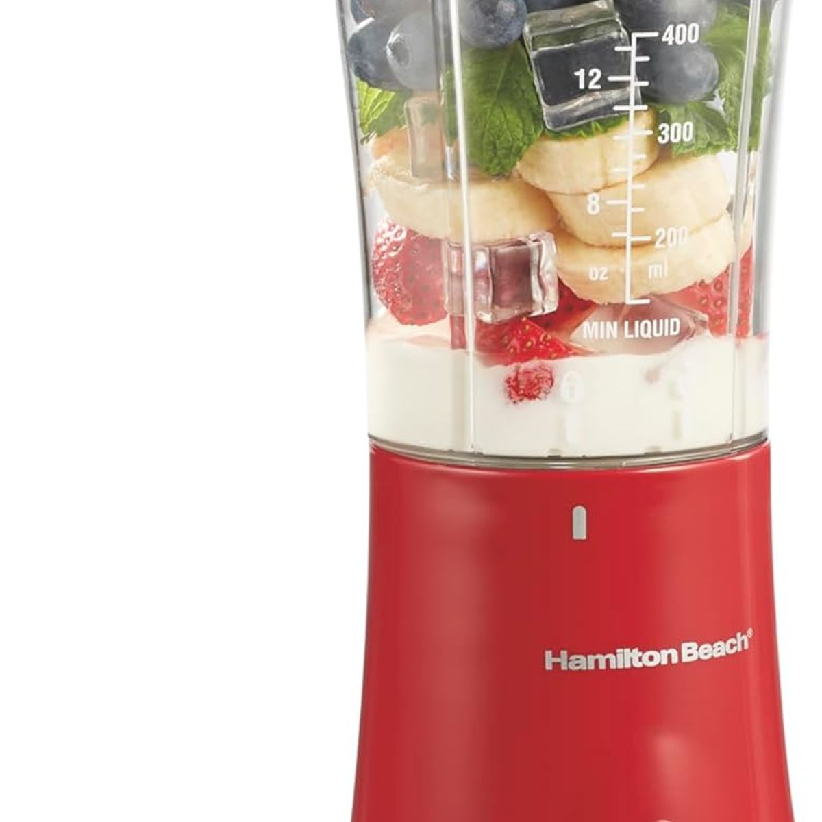 HAMILTON BEACH - Batidora Portátil Hamilton Beach con Vaso de 14 Oz 51101RV