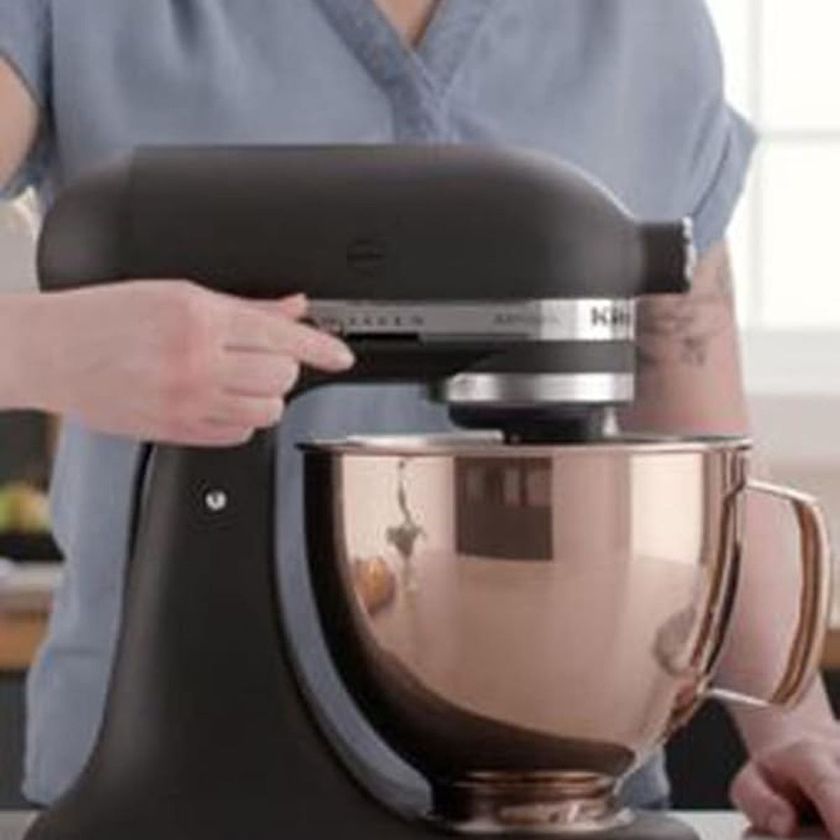 KITCHENAID - Batidora de mano comercial 400 Series KitchenAid KHBC412OB