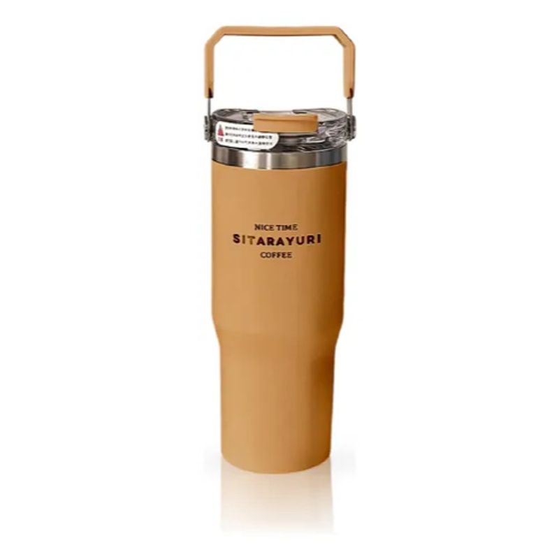 INNOVA - Termo Acero Inoxidable 600ml Manija Superior Fríocalor Coffee Flask