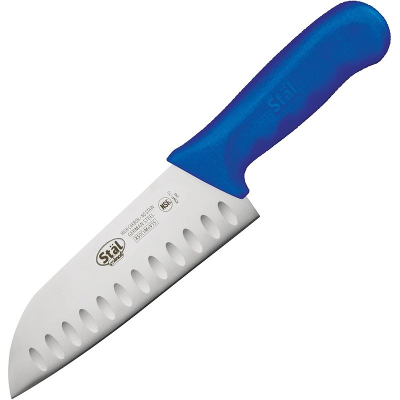 WINCO - Cuchillo Santoku Winco KWP-70U 7 Acero Inoxidable
