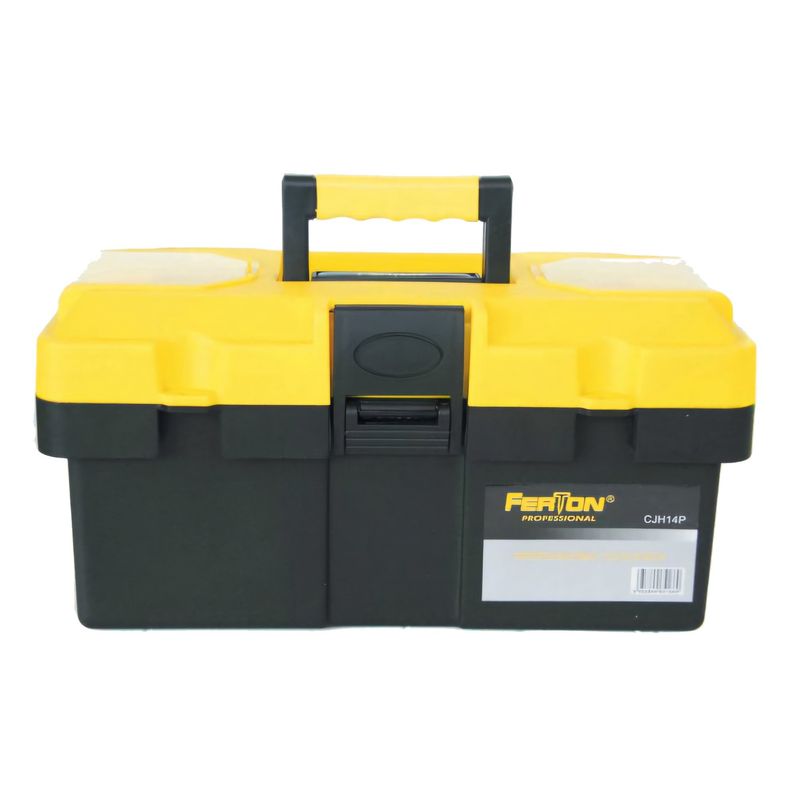FERTON - Caja De Herramientas 14 Ferton Plástica Compartimientos