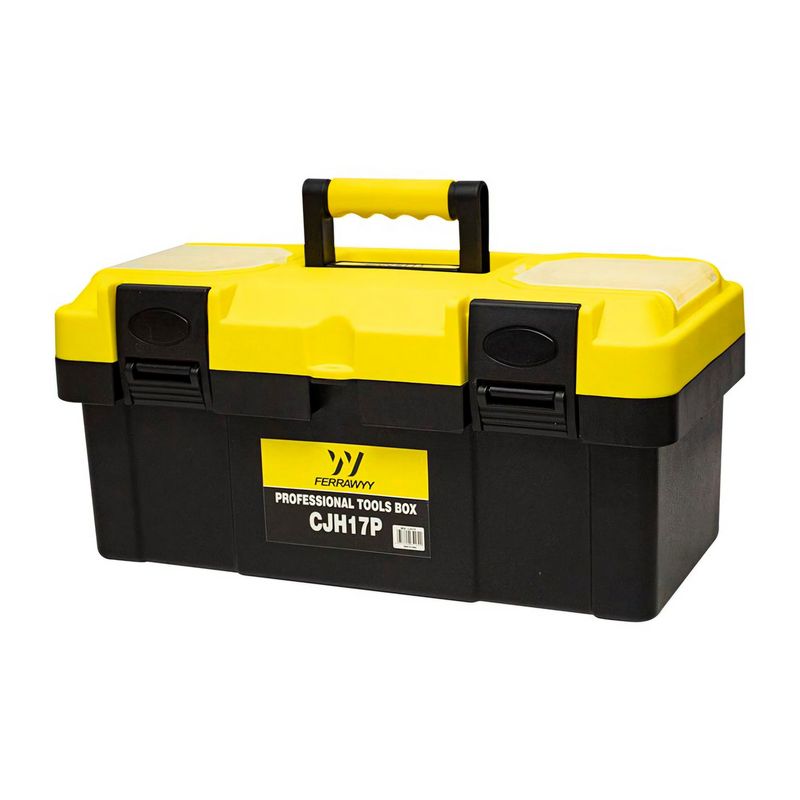 UYUSTOOLS - Caja De Herramientas 17 Ferrawyy Plástica Compartimientos
