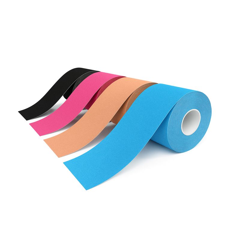 GENERICO - Cinta Kinésica Deportiva en Rollo  Terapéutica y Multicolor
