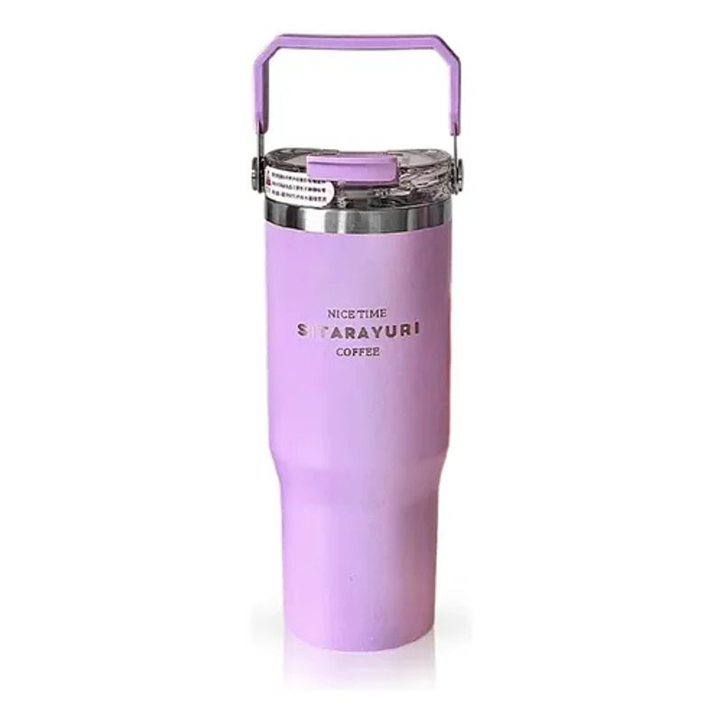 INNOVA - Termo Acero Inoxidable 600ml Manija Superior Fríocalor Coffee Flask