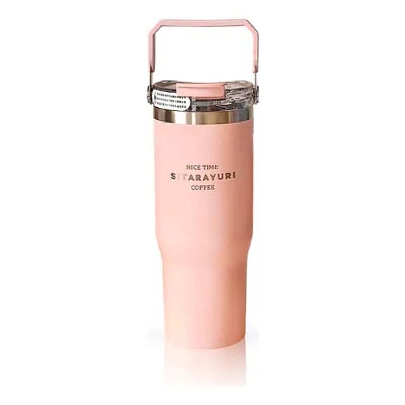 INNOVA - Termo Acero Inoxidable Manija Superior Fríocalor Coffee Flask Rosa