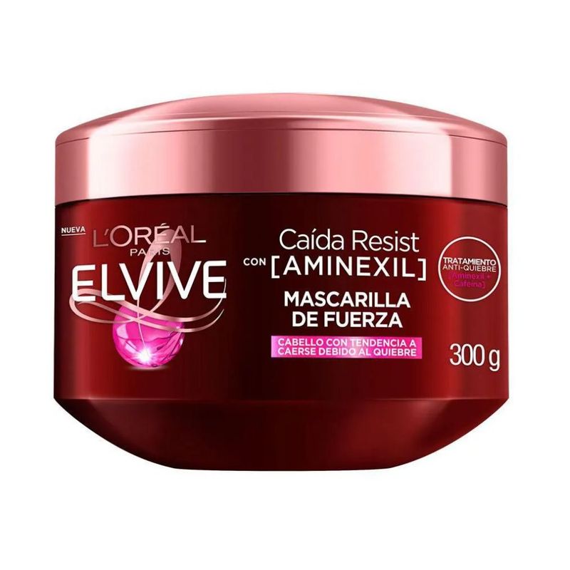 LOREAL PARIS - Mascarilla Capilar Anti-Caida AMINEXIL 300ML Loreal Elvive