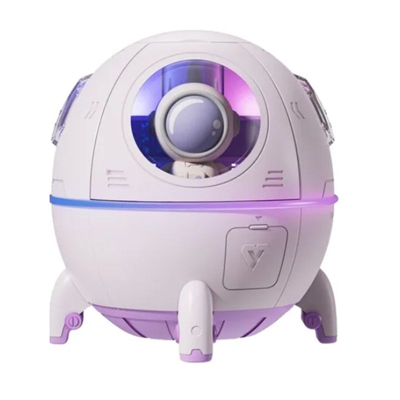 GENERICO - Humidificador Capsula Espacial con mini Astronauta MJ046