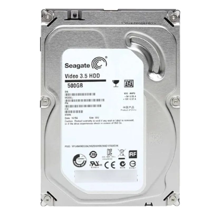 SEAGATE - Disco Duro Interno 500GB Seagate 35” SATA PULL para PC Escritorio