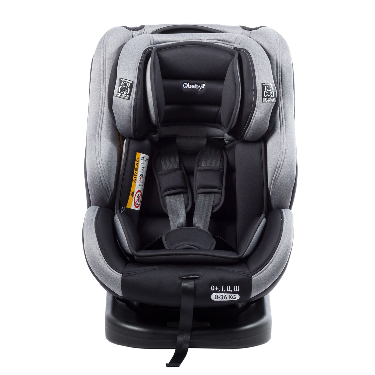 EBABY - Silla de Auto VERO Negro EB565.