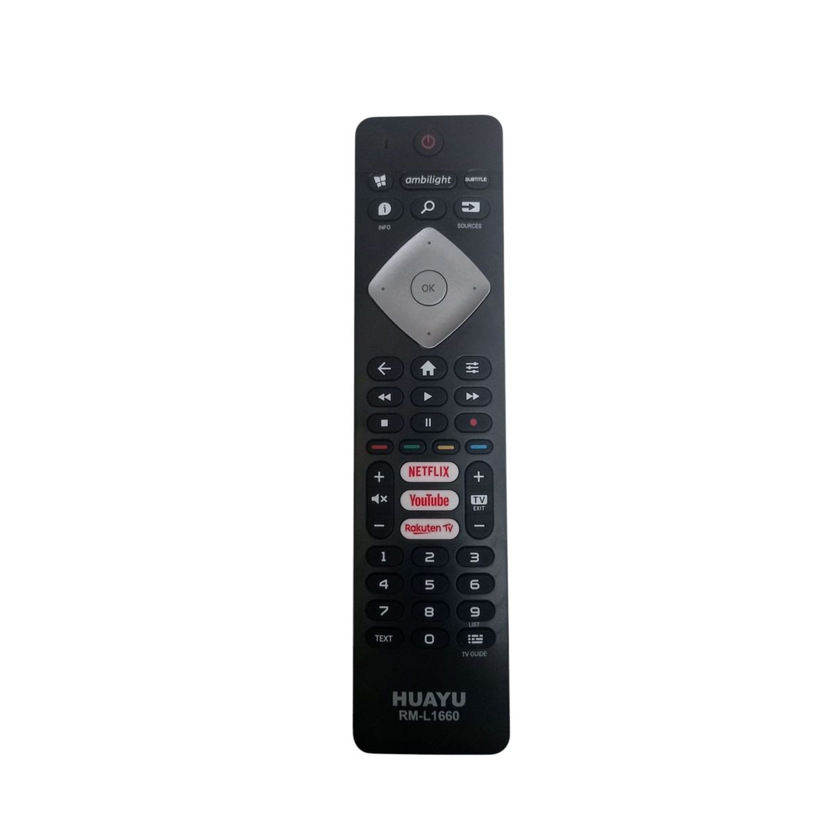 GENERICO - Control Remoto HUAYU UNIVERSAL para Televisores Philips  RM-L1660