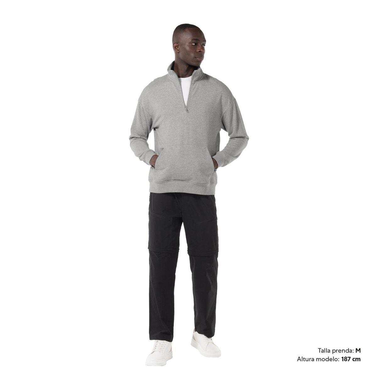 TOTTO - Buzo para Hombre Javall Xxl Gris  - Totto