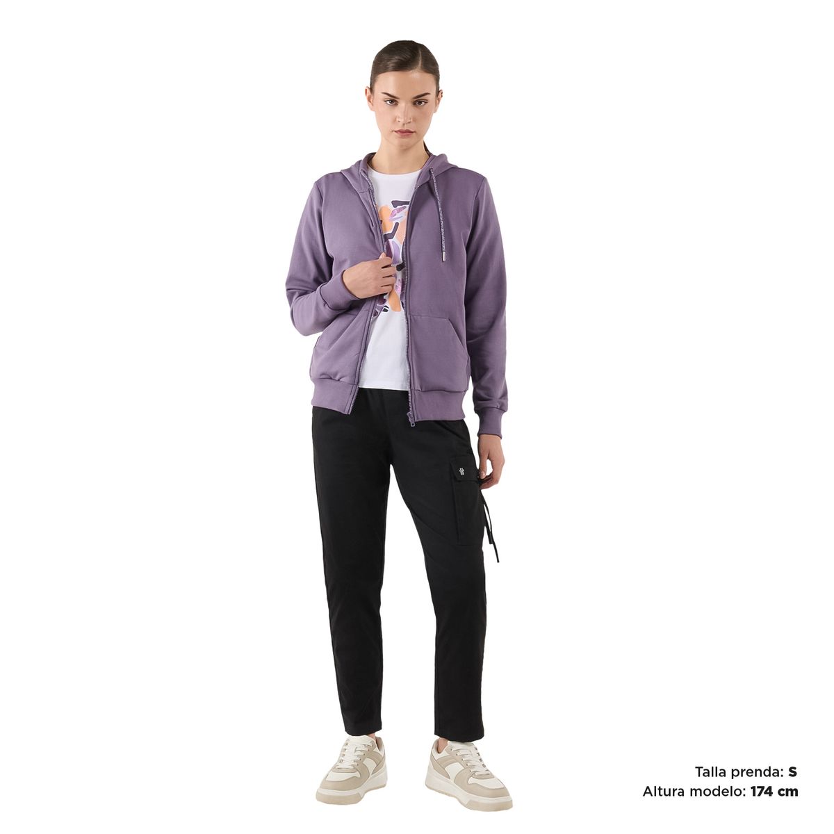 TOTTO - Buzo para Mujer Haily Morado