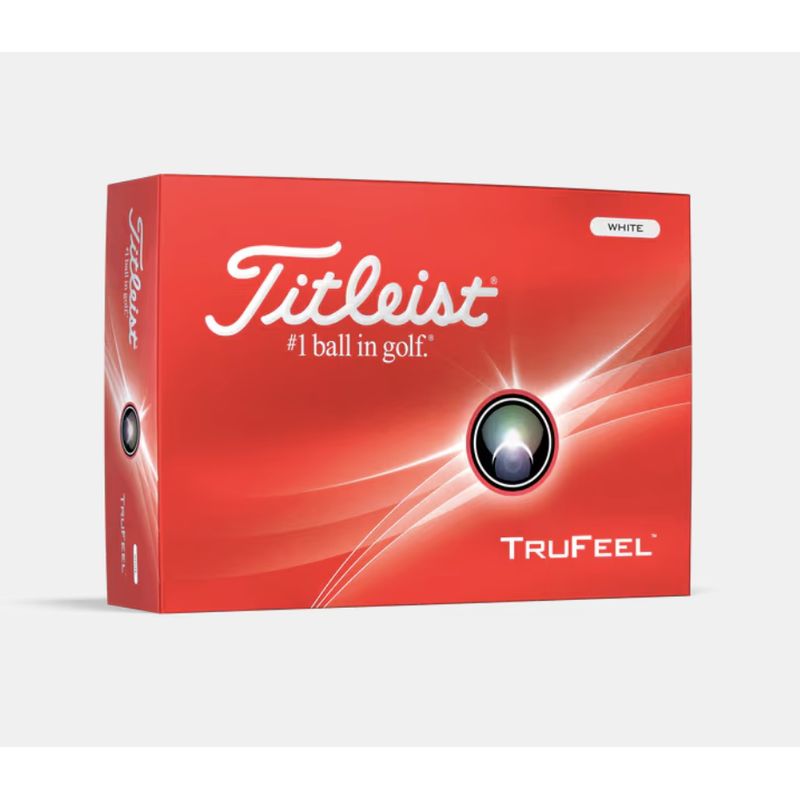 TITLEIST - Bolas de Golf Titleist TRUFEEL blancas caja x 3 unidades
