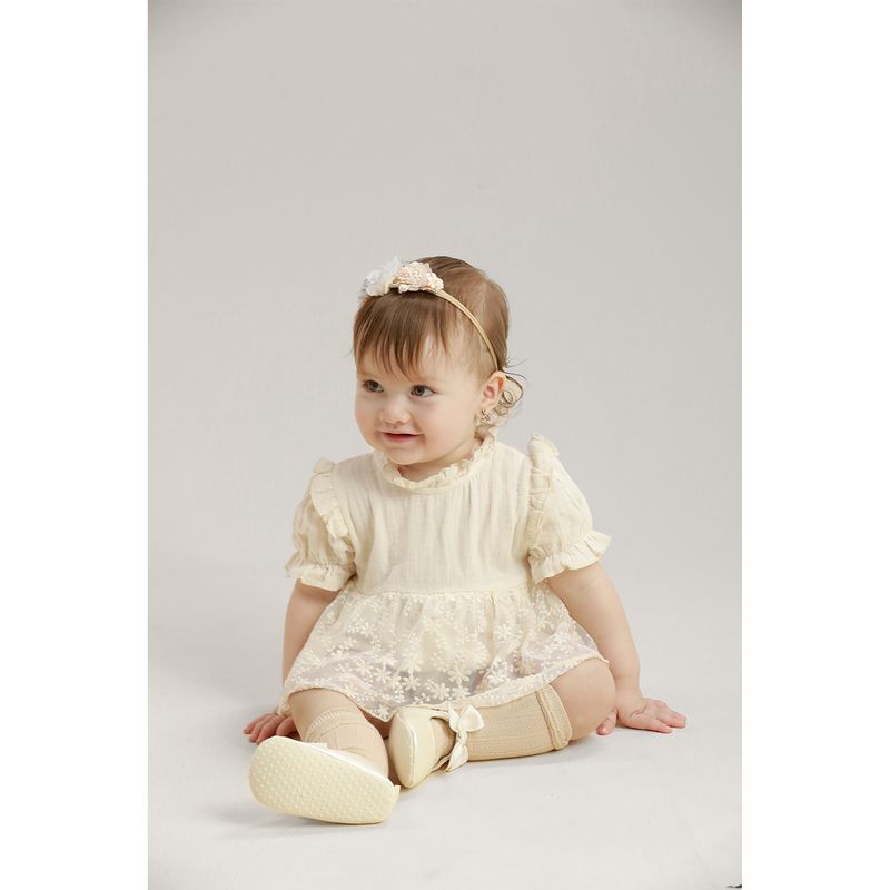 GENERICO - Mameluco Encaje Floral Elisa Baby Samuu