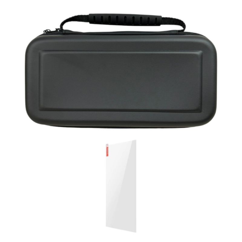GENERICO - Estuche Rígido Liso + Vidrio Compatible Con Switch 2