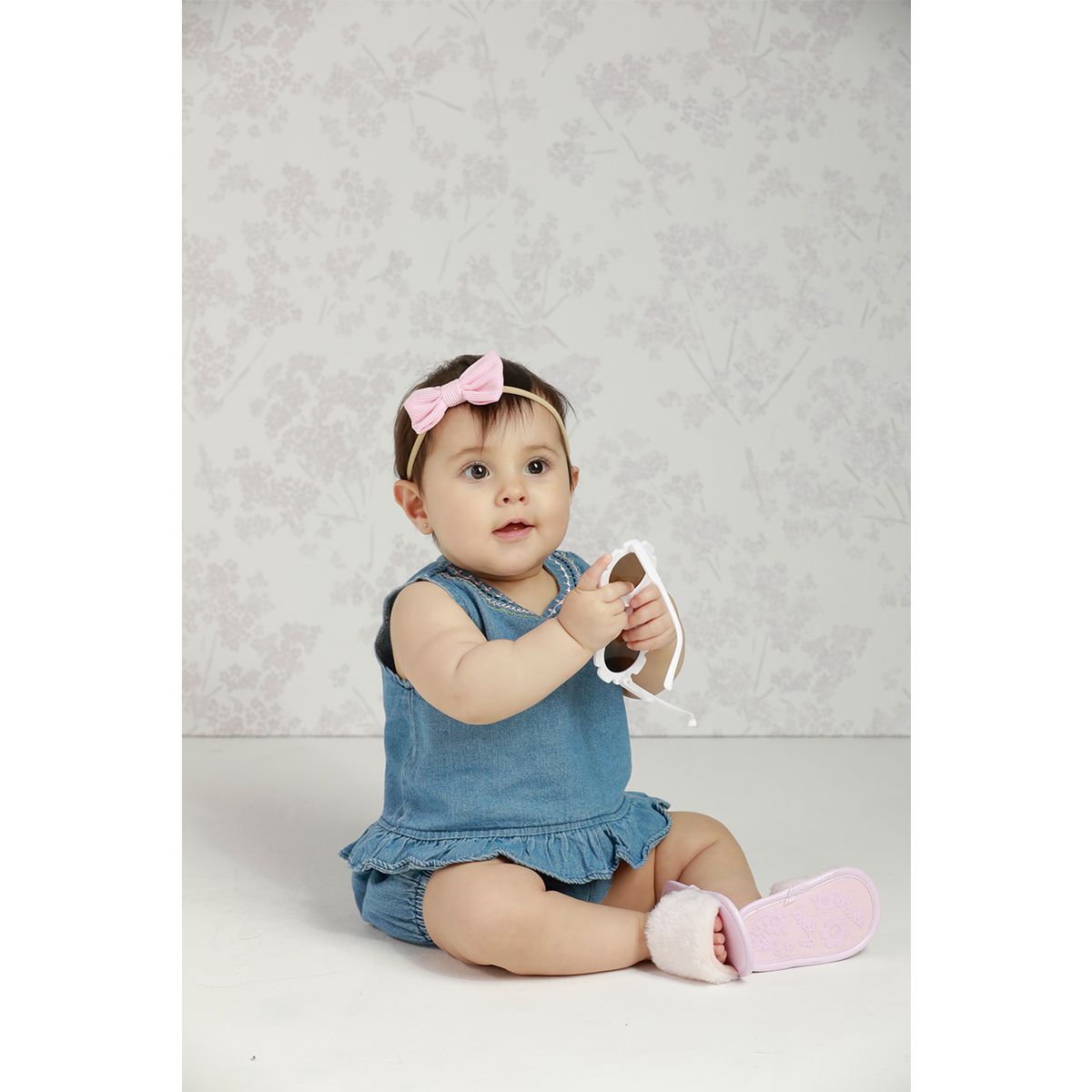 BABY SAMUU - Conjunto Blusa y Short Denim Ligero Renata