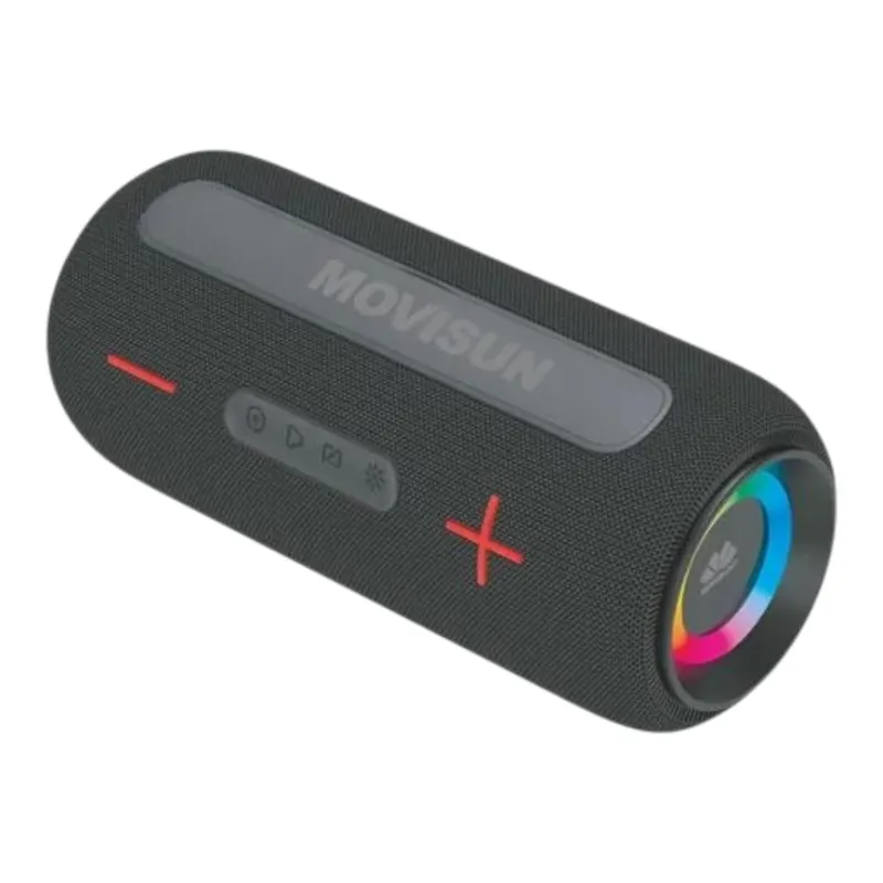 MOVISUN - Parlante Inalámbrico Movisun Drum 20W Negro IPX6