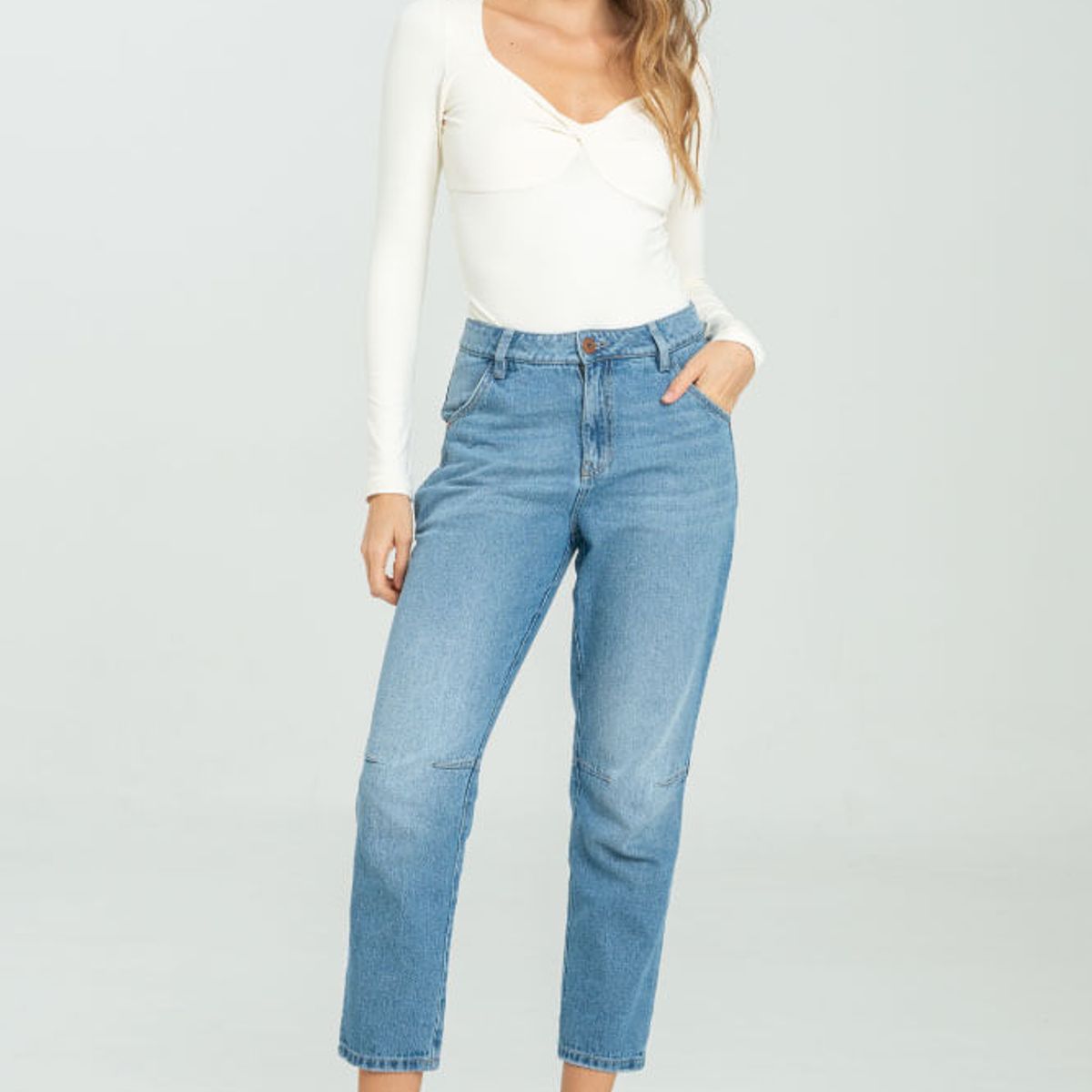 RAGGED - Jeans kamil Azul medio Ragged.