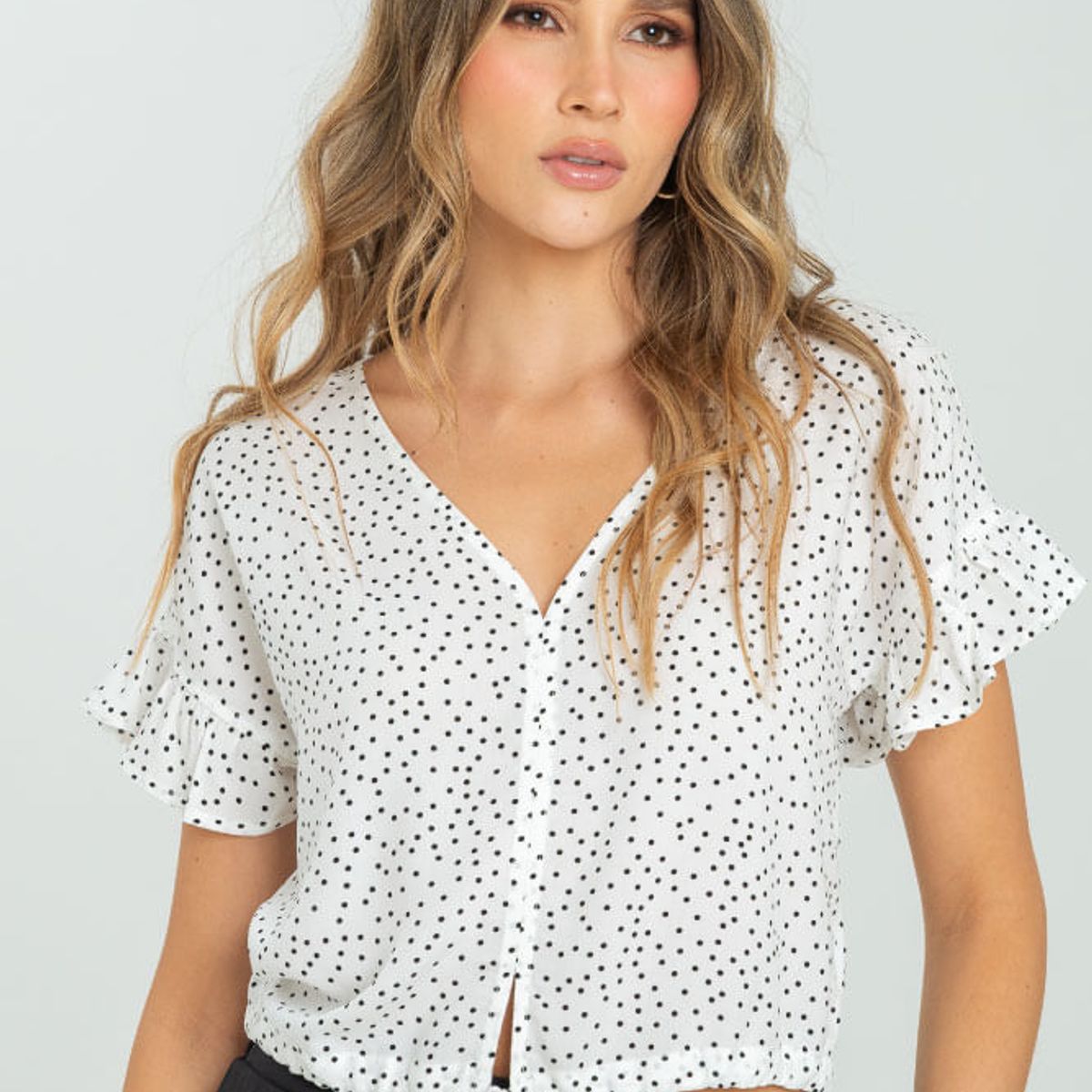 RAGGED - Blusa mishall Blanco crudo Ragged.