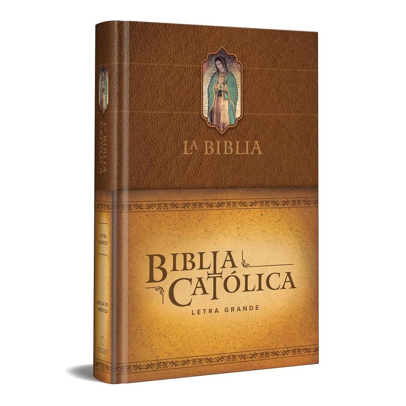 GENERICO - Biblia Catolica. Letra Grande. Marron (T.D)