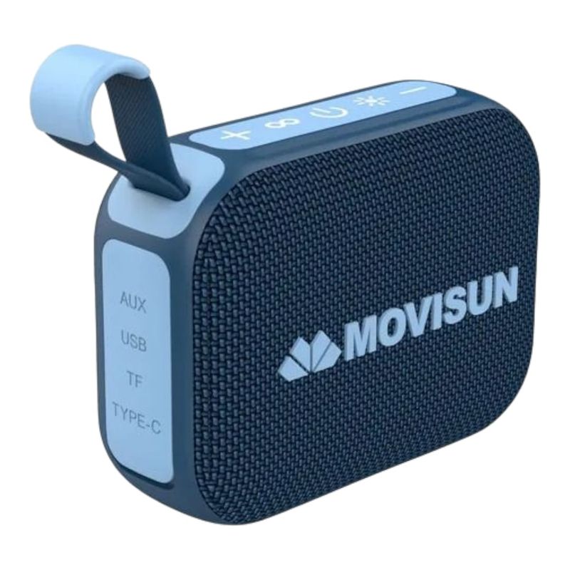 MOVISUN - Parlante Movisun Caribe 5w Sumergible Ipx7 Azul