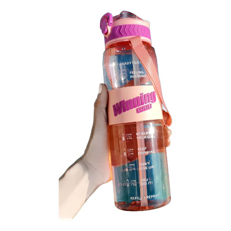 GENERICO - Termo Botella Botilito Agua Ciclista Gym Bebidas Fitness