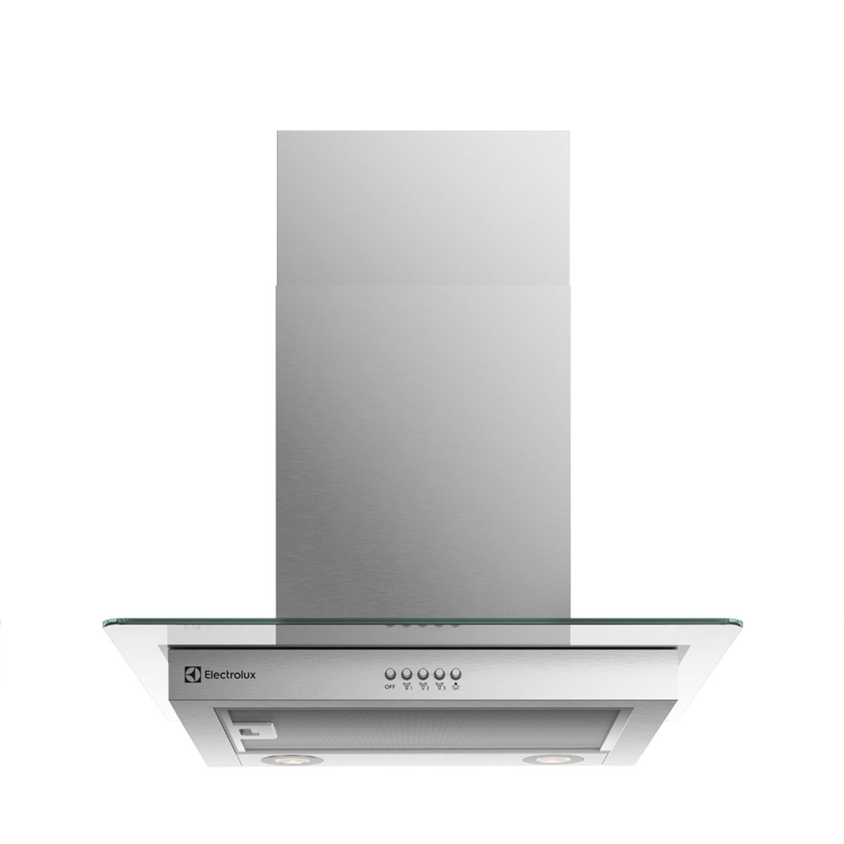 ELECTROLUX - Campana Extractora Electrolux Empotrable Pared 60cm Luz LED Inox CE6VX