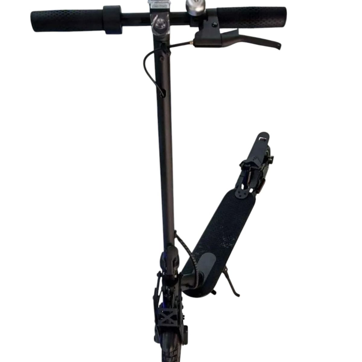 INFANTILES CAJUROMIX - Patineta Negro Eléctrica Portátil Con Amortiguador Frontal