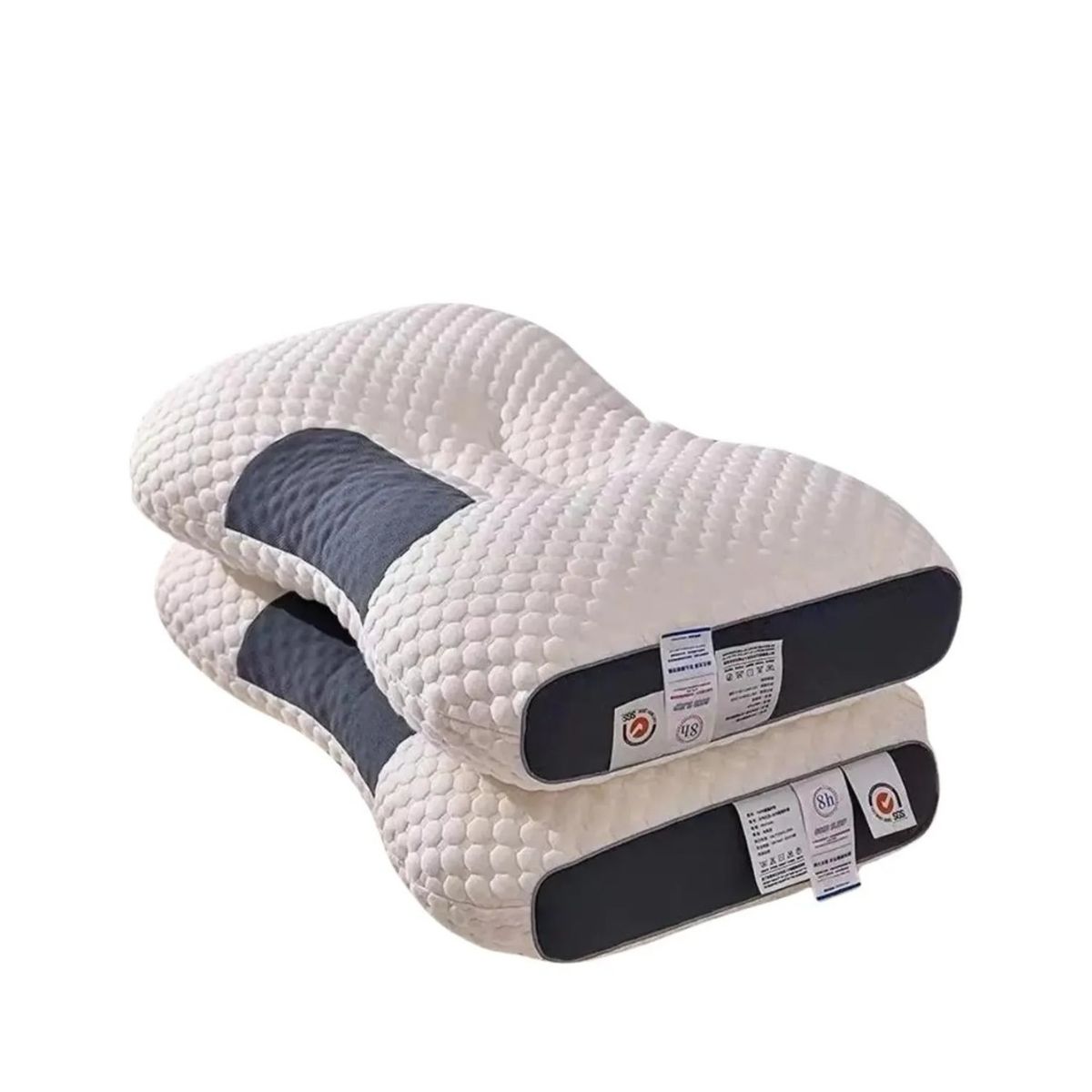 GENERICO - Set x 2 almohadas cervicales ortopedicas