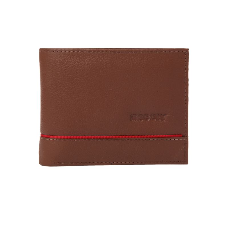 MACOLY - Billetera para hombre en cuero macoly 315