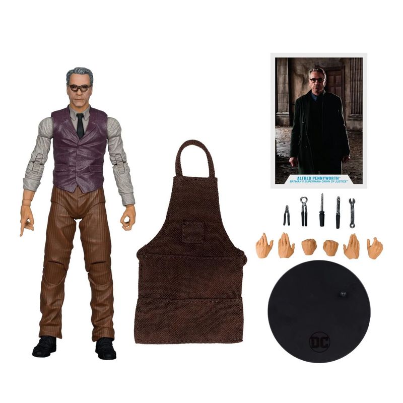 MC FARLANE - Alfred Pennyworth Figura Batman V Superman DC Multiverse Mcfarlane 18cm