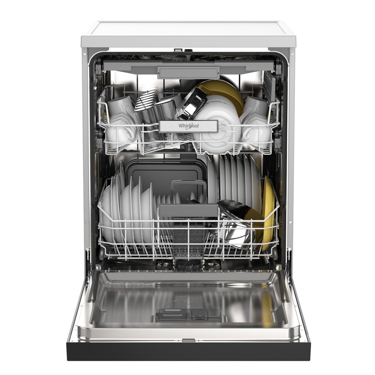 WHIRLPOOL - Lavavajilla libre de empotre 15 Servicios