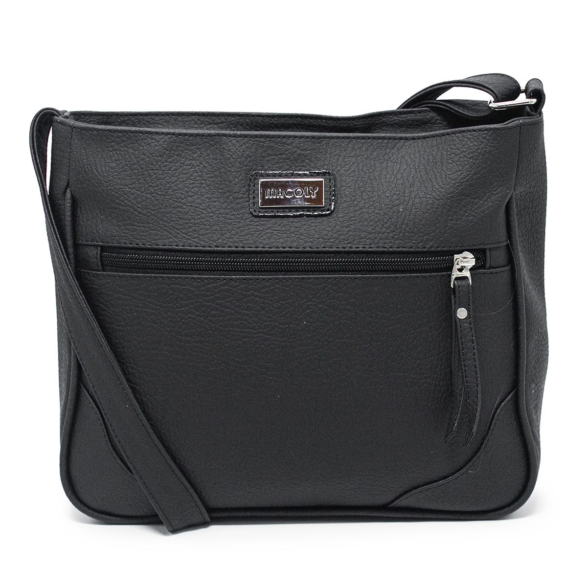MACOLY - Bolso manos libres mediano 792 eclipse negro